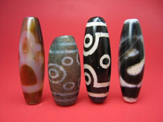 ※訳あり※【チベット天珠】バラエティミックス【10粒SET】【一点物】