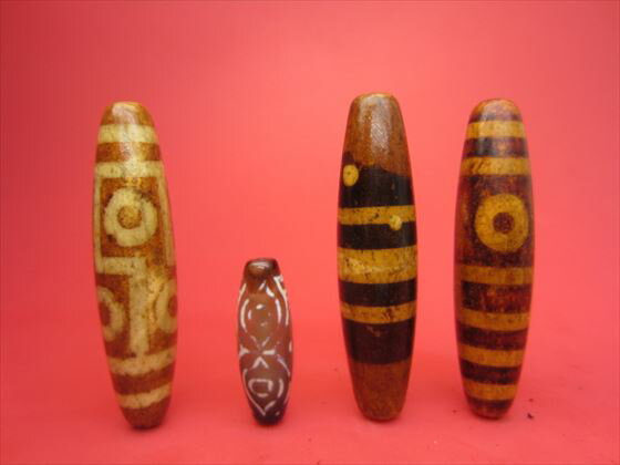 【チベット天珠】バラエティミックス【8粒SET】【一点物】