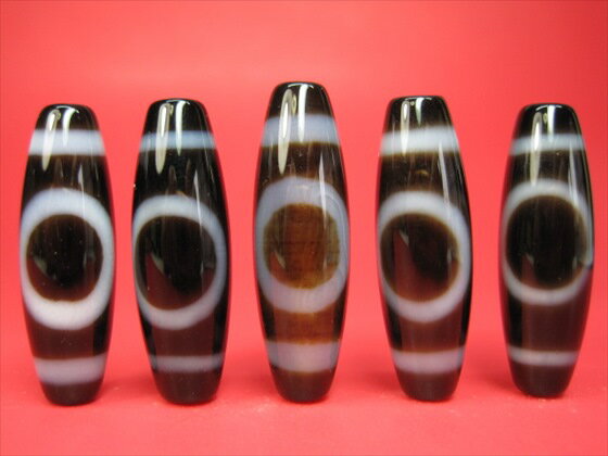 【チベット高級至純天珠】天地天珠38×12mm