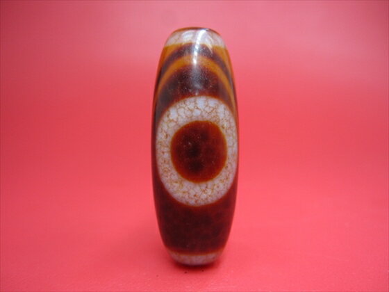 【チベット高級龍紋天珠】一眼財神天珠