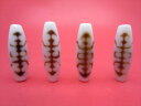 ※訳あり※【チベット高級至純天珠】福寿天珠・白38-40×12mm