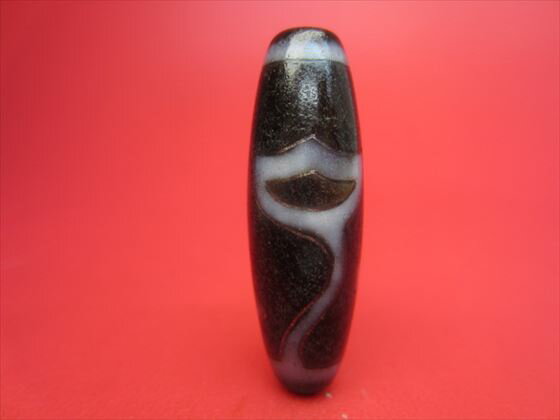 【チベット銀線天珠】水蓮花天珠【一点物】