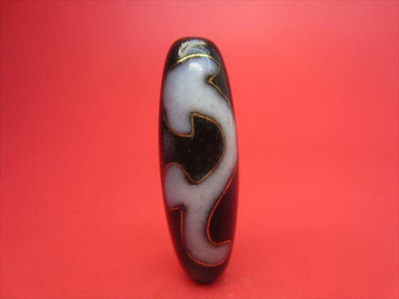 【チベット銀線天珠】如意天珠【古銅】【一点物】