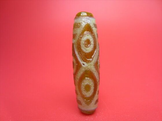 【チベット高級天珠】龍眼天珠【稀少手彫り彫刻】【一点物】