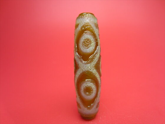 【チベット高級天珠】龍眼天珠【稀少手彫り彫刻】【一点物】