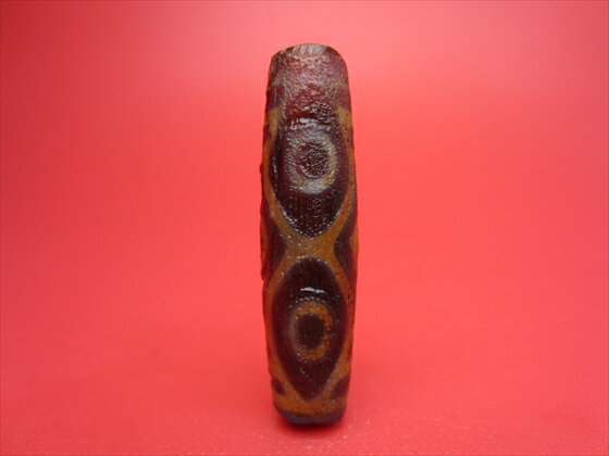 【チベット高級天珠】龍眼天珠【稀少手彫り彫刻】【一点物】