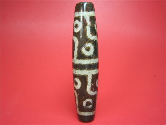 【十二眼紅朱砂天珠】