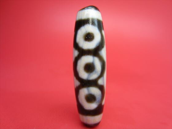 【五眼紅朱砂天珠】【馬蹄痕】【一点物】