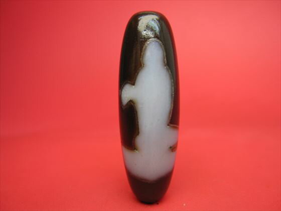 【チベット銀線天珠】観音天珠ハンドメイド【一点物】