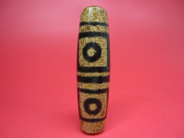 【チベット風化天珠】四眼天珠