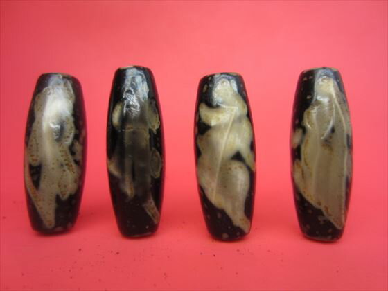 【チベット天珠】バラエティミックス【8粒SET】【一点物】