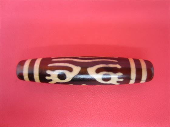 【チベット天珠】札基拉姆(ザキラム)天珠油潤加工【一点物】