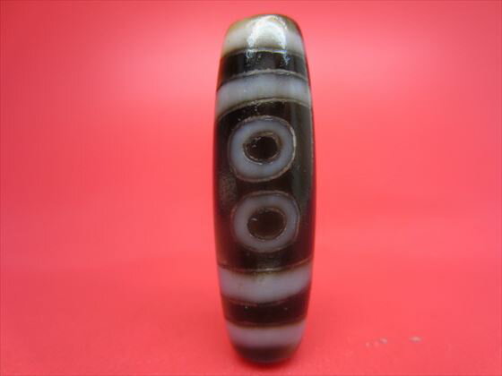 【チベット銀線天珠】五眼天珠【馬蹄痕】【一点物】