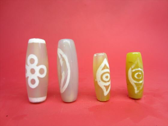 【チベット天珠】バラエティミックス【8粒SET】【一点物】