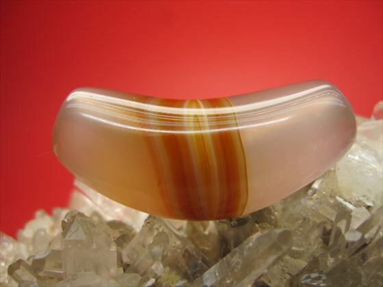 【チベット天珠】天然線珠【牛角】【一点物】