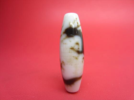 【チベット高級天珠】龍神天珠・白【一点物】