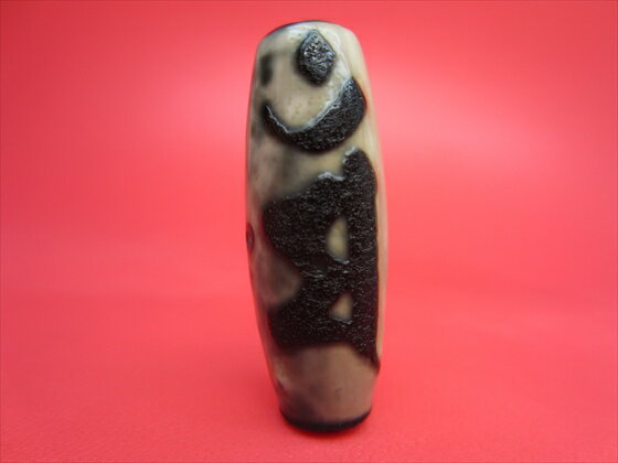 【チベット天珠】如意文殊菩薩天珠(マン)【水晶入り】【一点物】