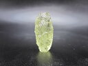 【リビアングラス天珠】手彫り龍神天珠3.7g約24×11.6mm【鑑別済み】【一点物】