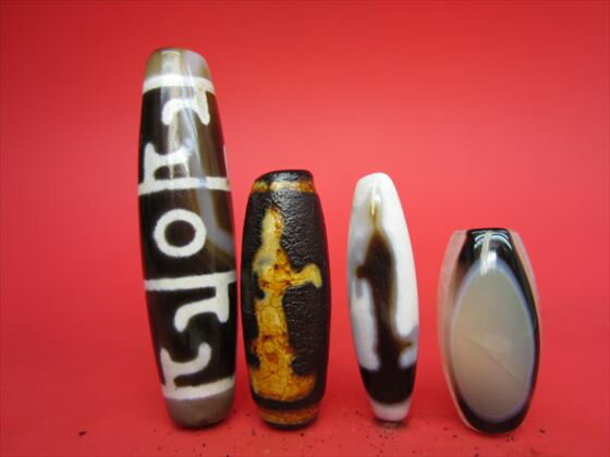 【チベット天珠】バラエティミックス【8粒SET】【一点物】