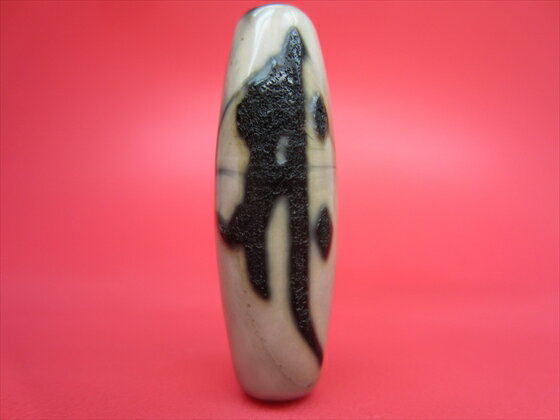 【チベット天珠】如意勢至菩薩天珠(サク)【天然模様入り】【一点物】