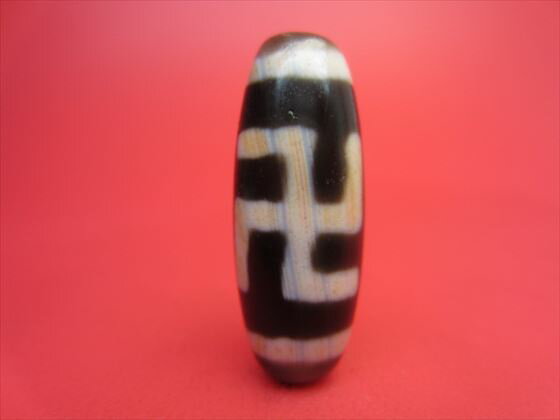 【万字紅朱砂天珠】【馬蹄痕】【一点物】