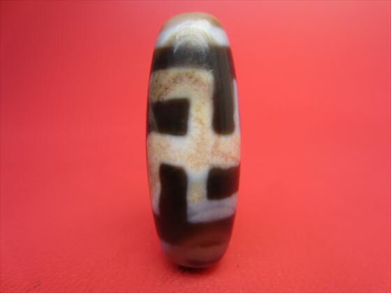 【万字紅朱砂天珠】【馬蹄痕】【一点物】