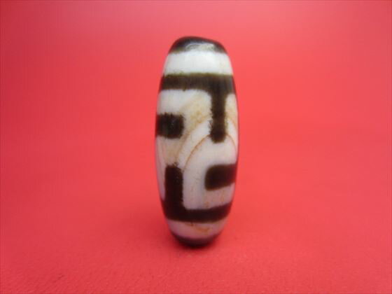 【万字紅朱砂天珠】【馬蹄痕】【一点物】