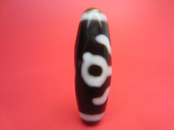 【雙貴人紅朱砂天珠】【馬蹄痕】【一点物】