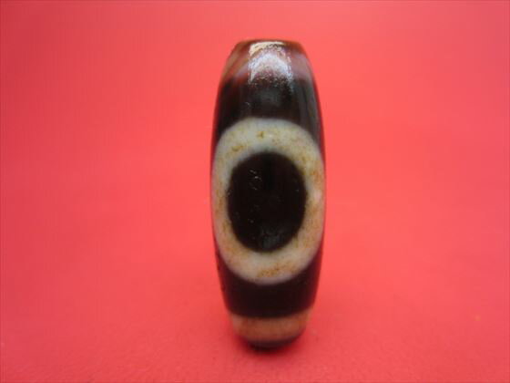 【天地紅朱砂天珠】【馬蹄痕】【一点物】