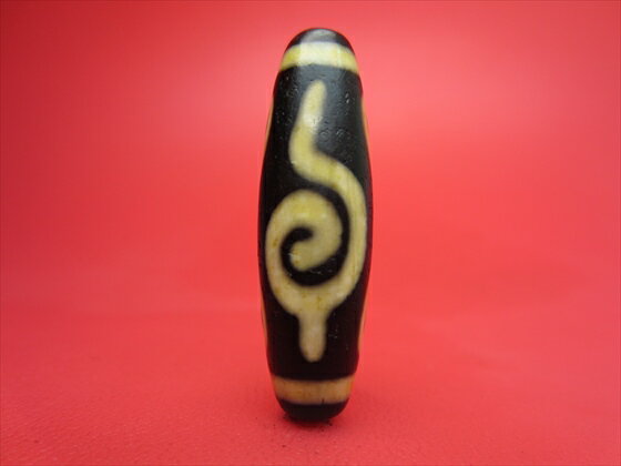 【チベット天珠】如意仏眼四眼天珠油潤加工【一点物】