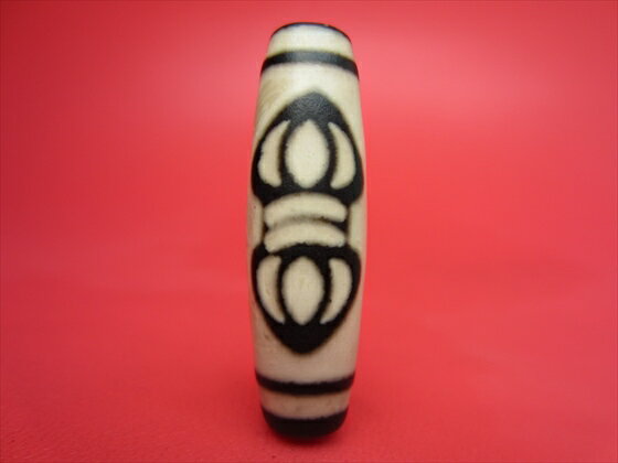 【チベット天珠】金剛杵天珠油潤加工【一点物】