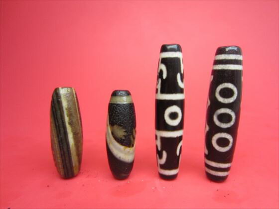 【チベット天珠】バラエティミックス【8粒SET】【一点物】