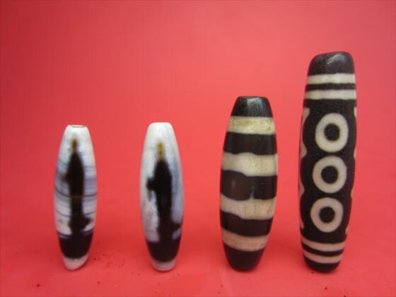 【チベット天珠】バラエティミックス【8粒SET】【一点物】