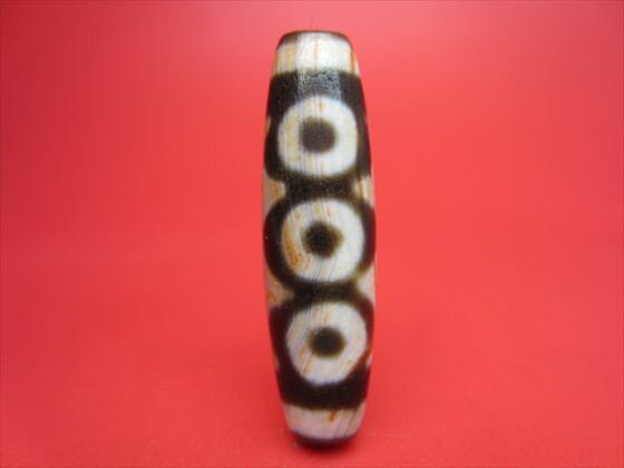 【五眼紅朱砂天珠】【馬蹄痕】【一点物】