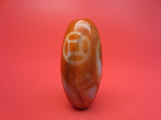 ※キズあり※【チベット天珠】高級南紅瑪瑙蝙蝠天珠【デンドリティック】【一点物】
