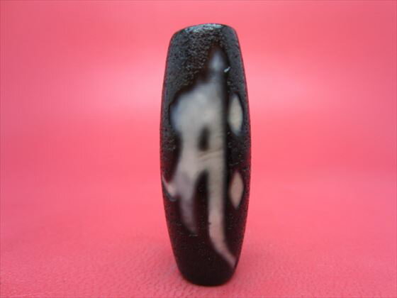 【チベット天珠】如意勢至菩薩天珠(サク)【龍鱗加工】【一点物】