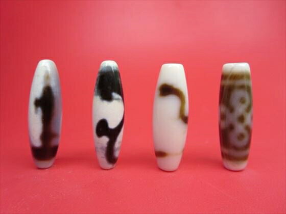 【チベット天珠】バラエティミックス【8粒SET】【一点物】