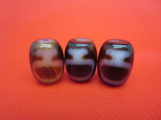 【チベット高級至純天珠】寶瓶天珠15.8×12mm