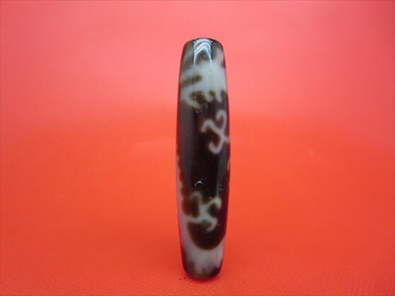 【チベット高級至純天珠】龍神天珠約55×13mm【一点物】