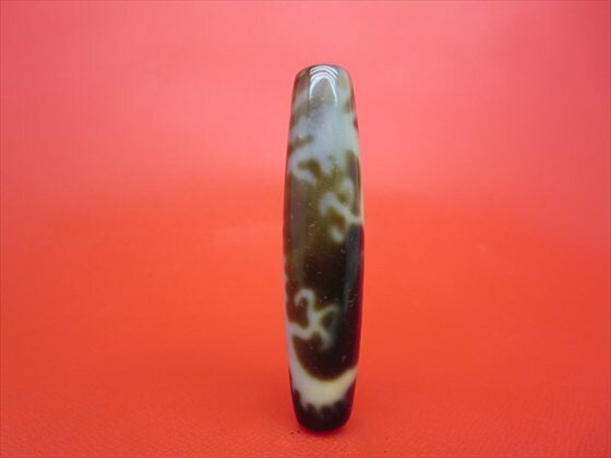 【チベット高級至純天珠】龍神天珠約57×13mm【一点物】