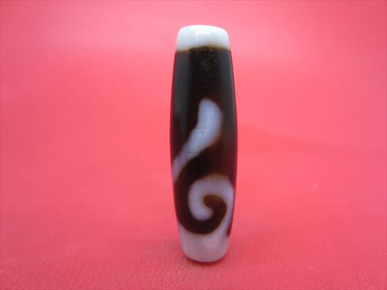 【チベット高級至純天珠】如意天珠約38×11.6mm【一点物】