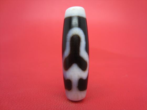 【チベット高級至純天珠】菩提天珠約38×11.6mm【一点物】