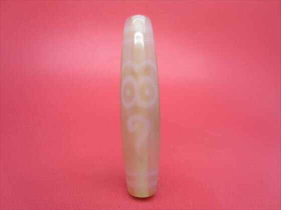 【チベット紅玉髄天珠】法相仏眼天珠カーネリアン【一点物】