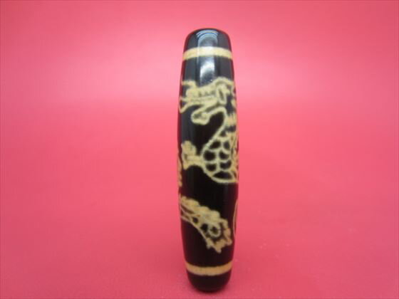 【チベット天珠】龍神天珠油潤加工【一点物】