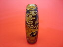 【チベット高級龍紋天珠】龍神天珠約39×14mm【一点物】