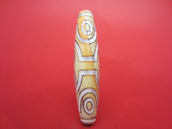 【チベット天珠】八眼天珠約58×13mm【一点物】