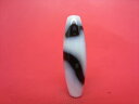 【チベット高級天珠】白蛇天珠・白約39×12mm【一点物】