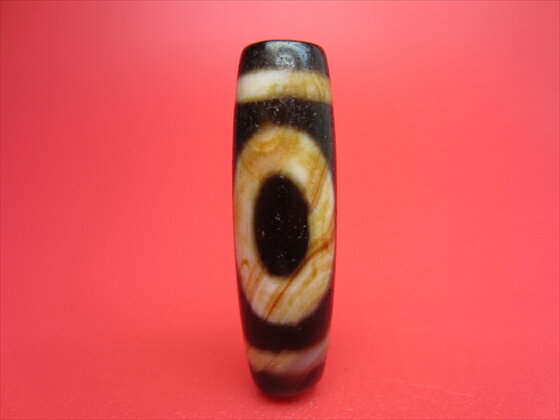 【一眼紅朱砂天珠】【馬蹄痕】【一点物】