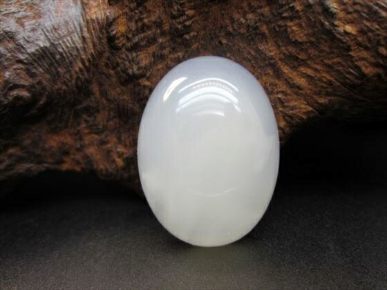 【裸石(ルース)】ホワイトカルセドニー29-30×22-23×8-13mm【4粒SET】