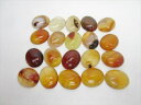 【裸石(ルース)】カーネリアンカボションカット21-22×17-18×6-7mm【20粒SET】